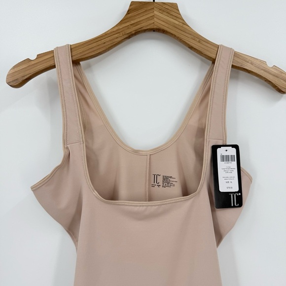 Soma TC Fine Torsette Bodybriefer BodySuit in Cupid Nude Size XL - Picture 5 of 13